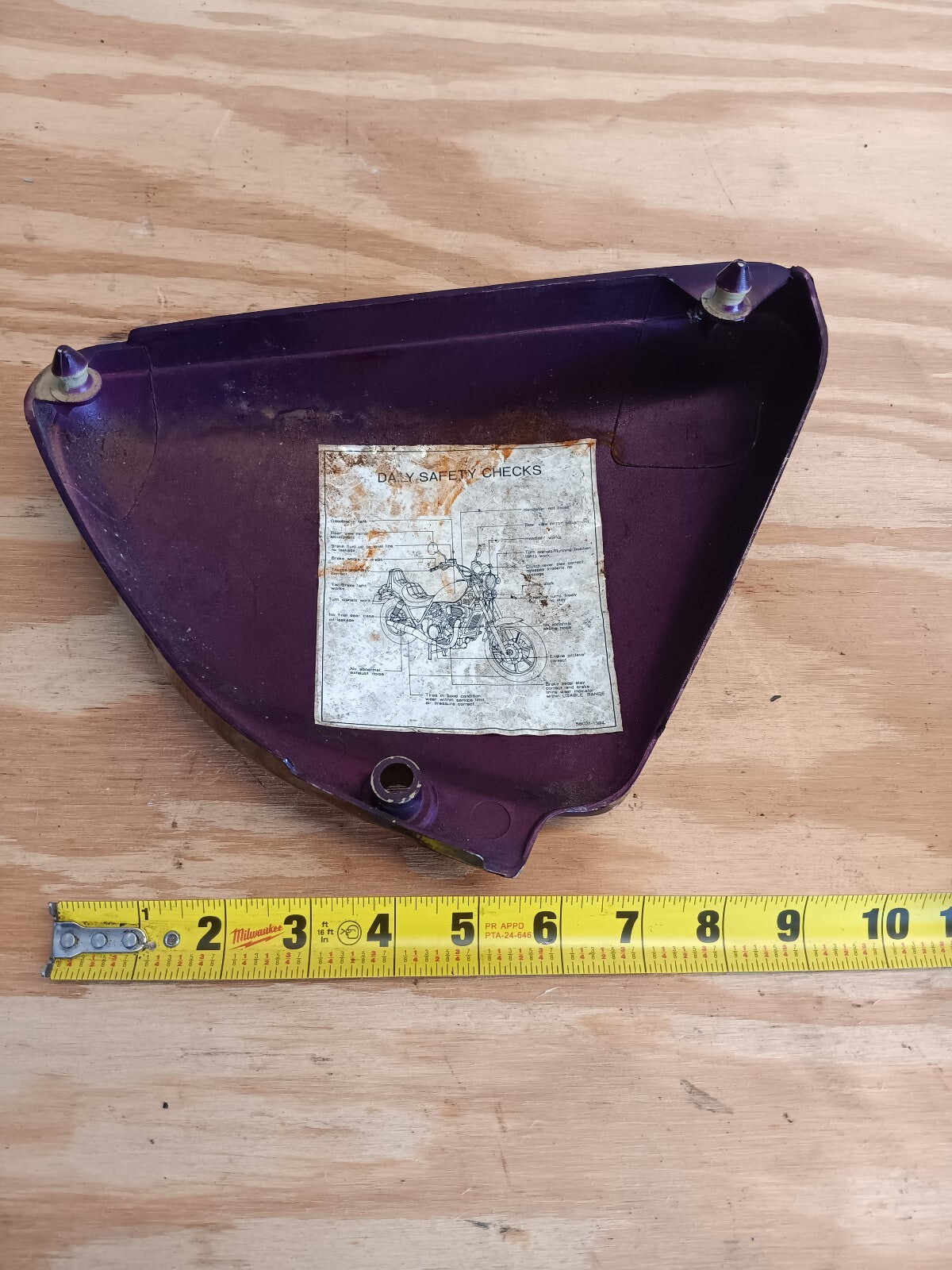 1986-2006 Kawasaki Vulcan 750 VN750a Side Cover Fairing Panel LEFT OEM