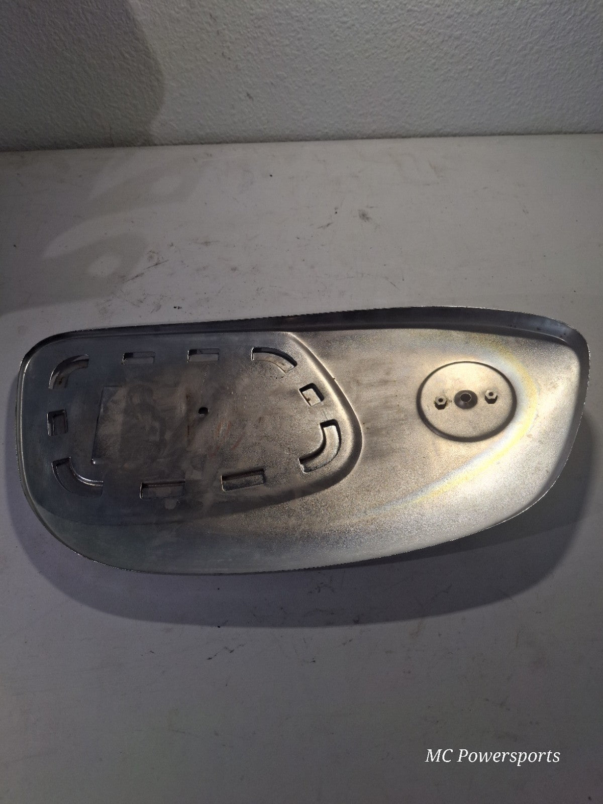 1960s HONDA 160CA DREAM LH GAS TANK PANEL COVER Plate Knee Pad Guard OEM