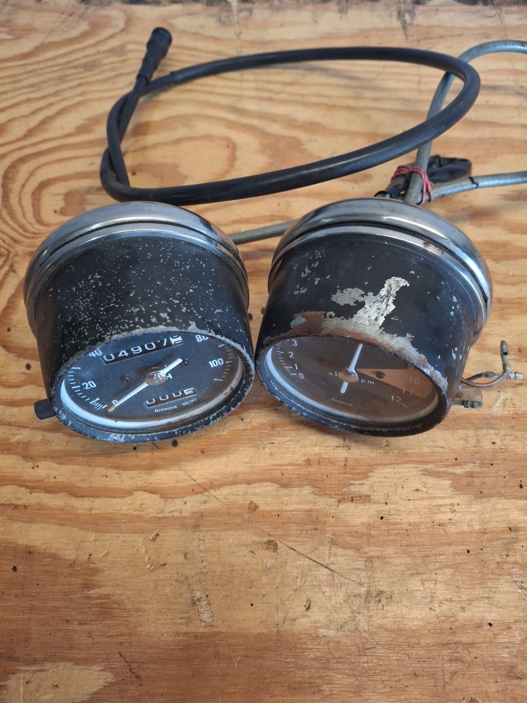 Honda CL350 Speedometer Tachometer Speedo Tach Gauges Cluster CL 350 CB CB350