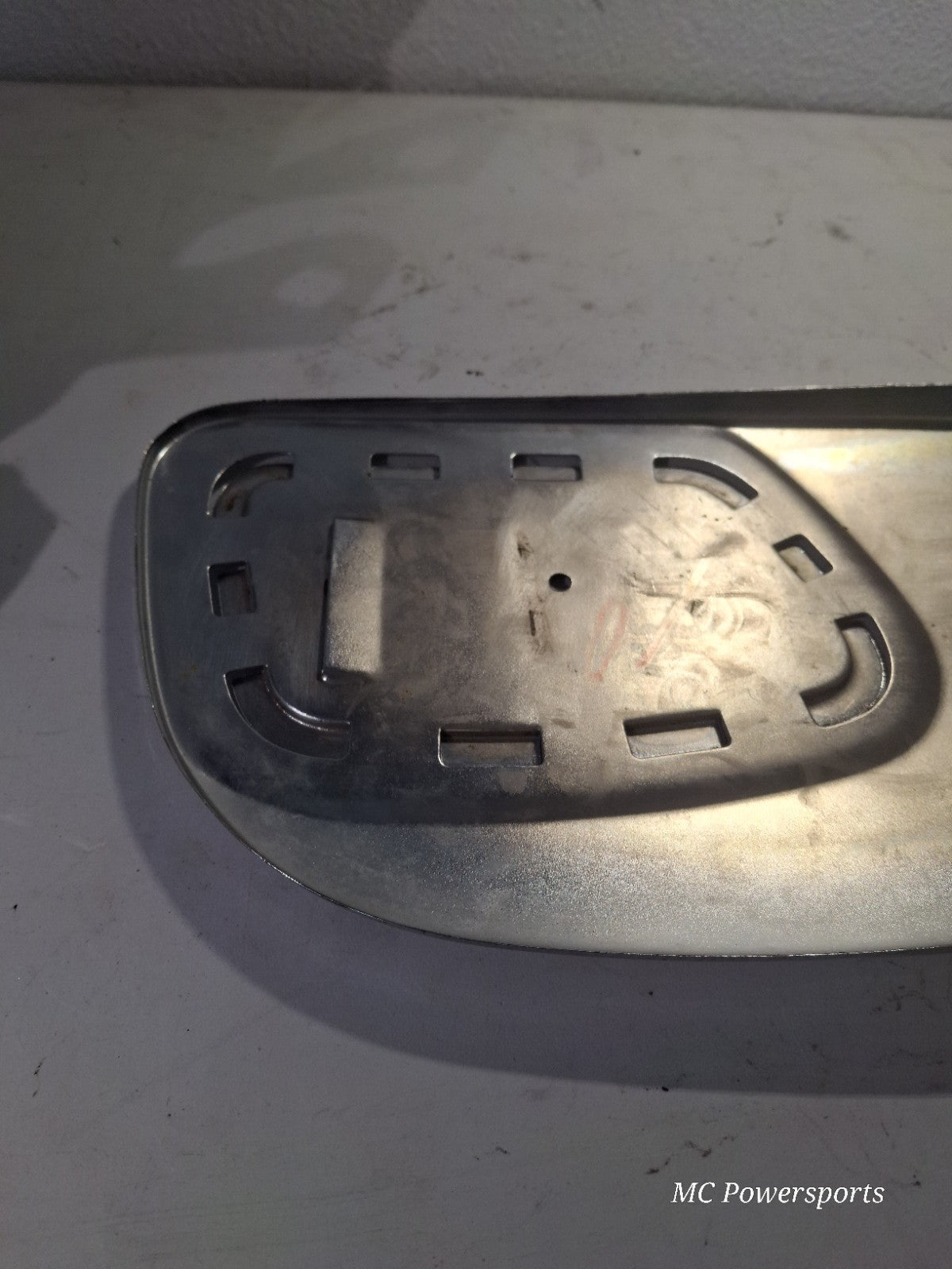 1960s HONDA 160CA DREAM LH GAS TANK PANEL COVER Plate Knee Pad Guard OEM