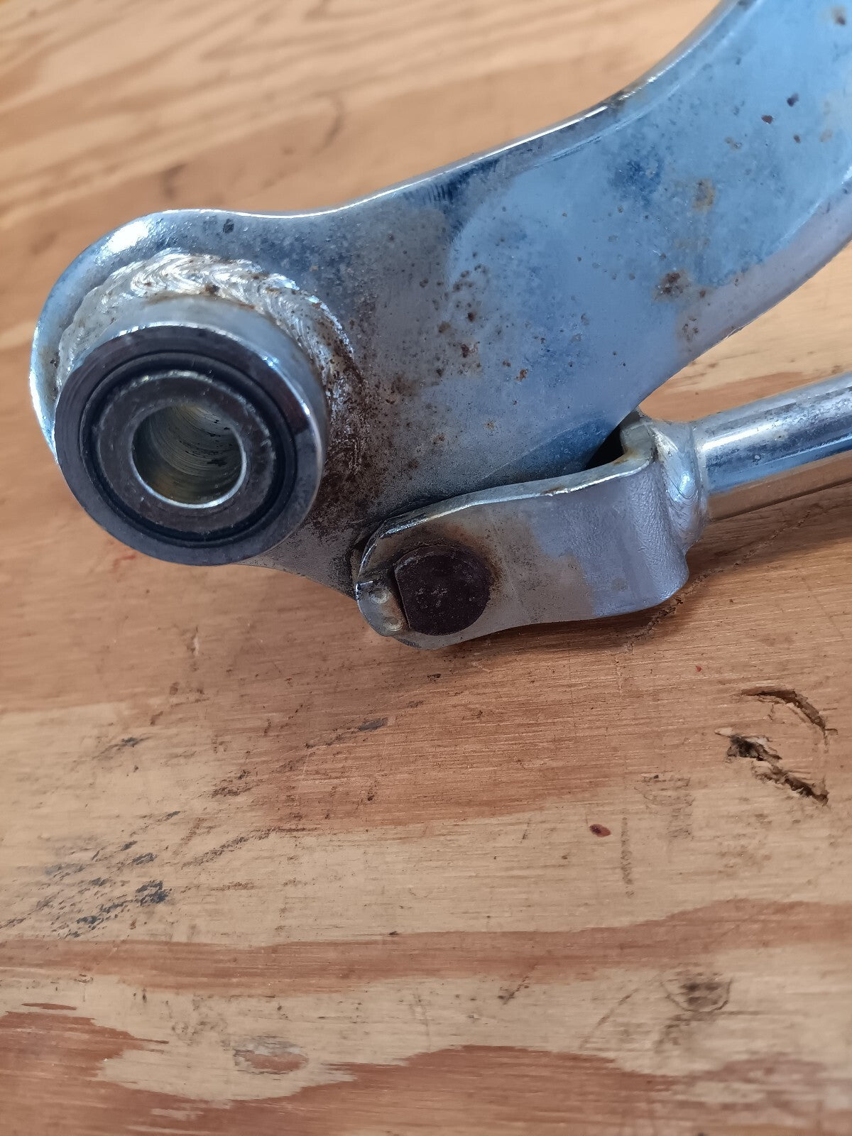 1987 Honda Shadow VT 1100 VT1100 rear brake pedal arm rod linkage OEM