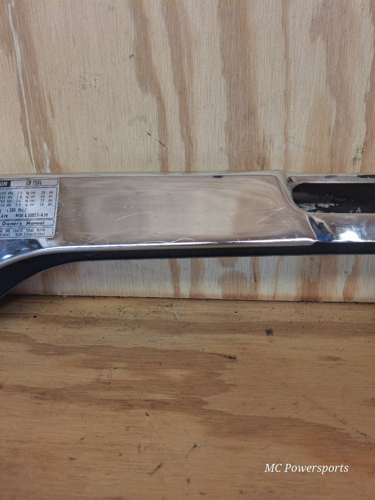 Honda 750 CB750-C Custom Chain Guard 1980 ANX C32