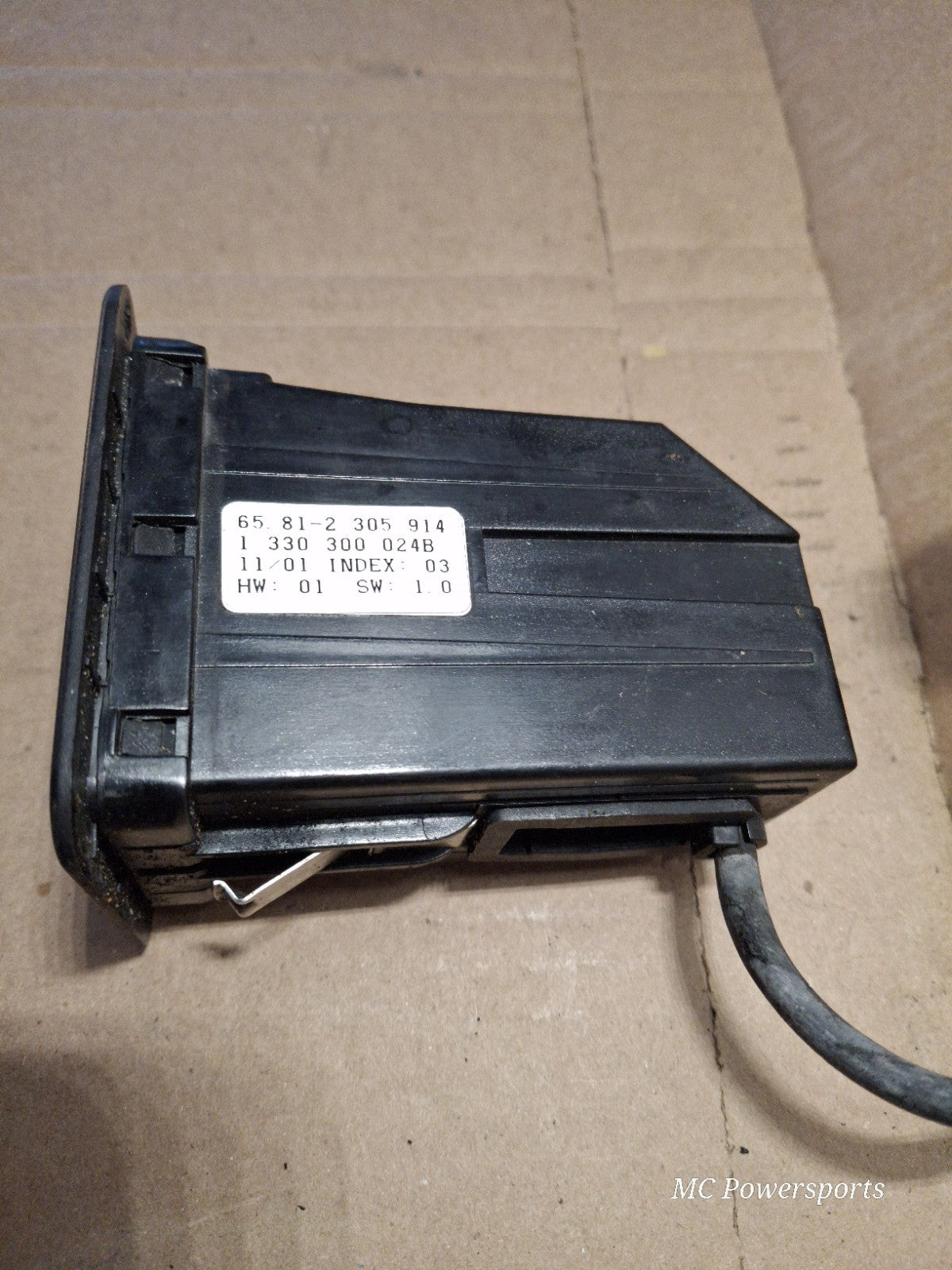 2002 BMW K1200 LT K1200LT K 1200 ABS Switch Reset Mode FRONT BUTTON Controls OEM