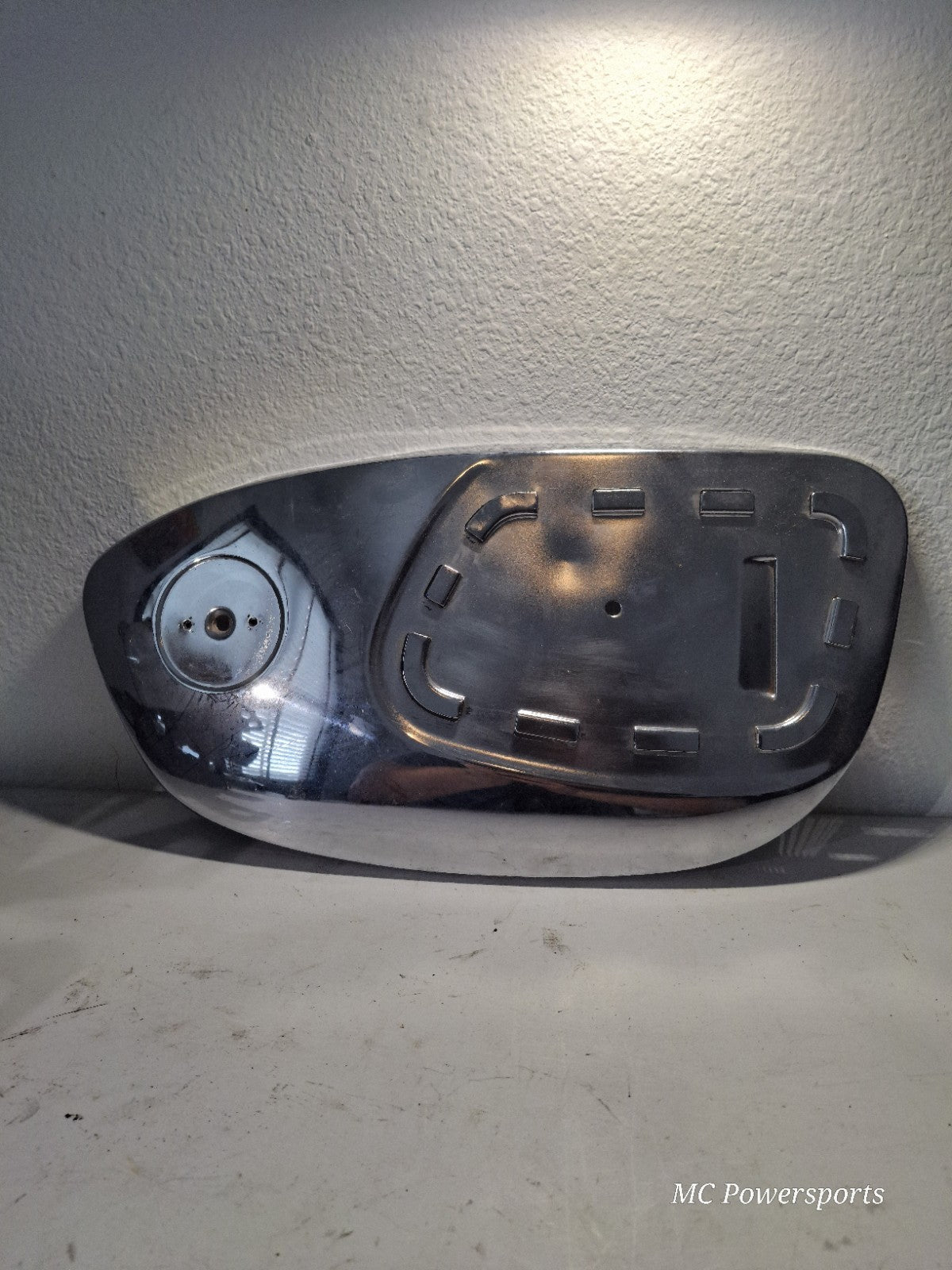 1960s HONDA 160CA DREAM LH GAS TANK PANEL COVER Plate Knee Pad Guard OEM