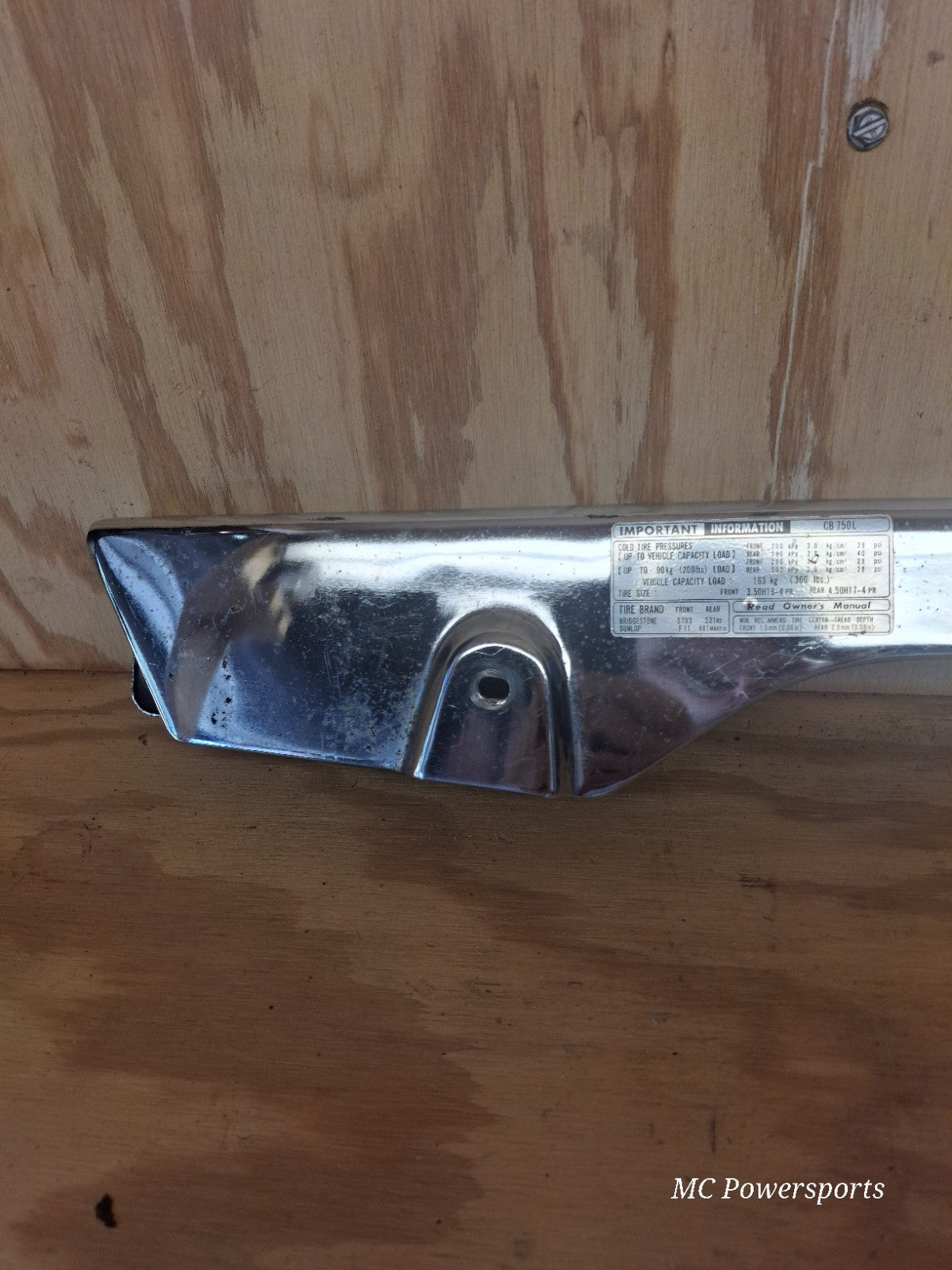 Honda 750 CB750-C Custom Chain Guard 1980 ANX C32