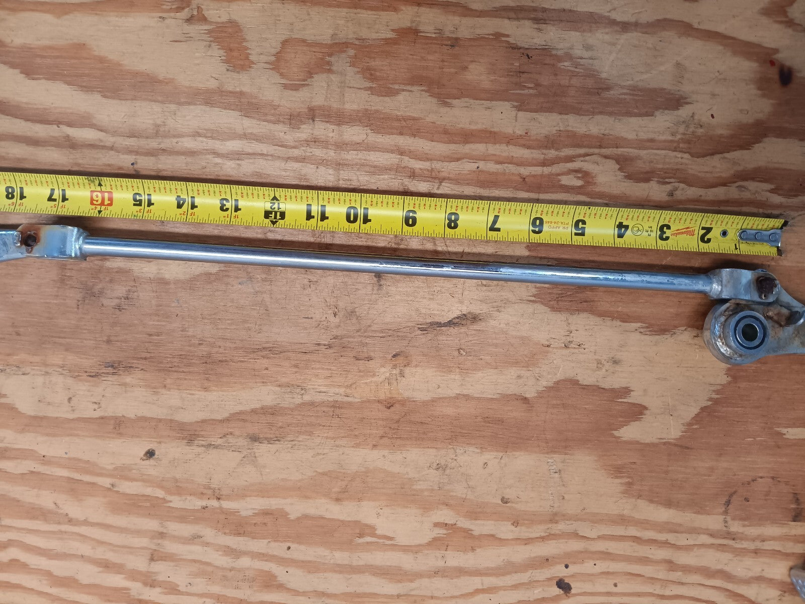 1987 Honda Shadow VT 1100 VT1100 rear brake pedal arm rod linkage OEM