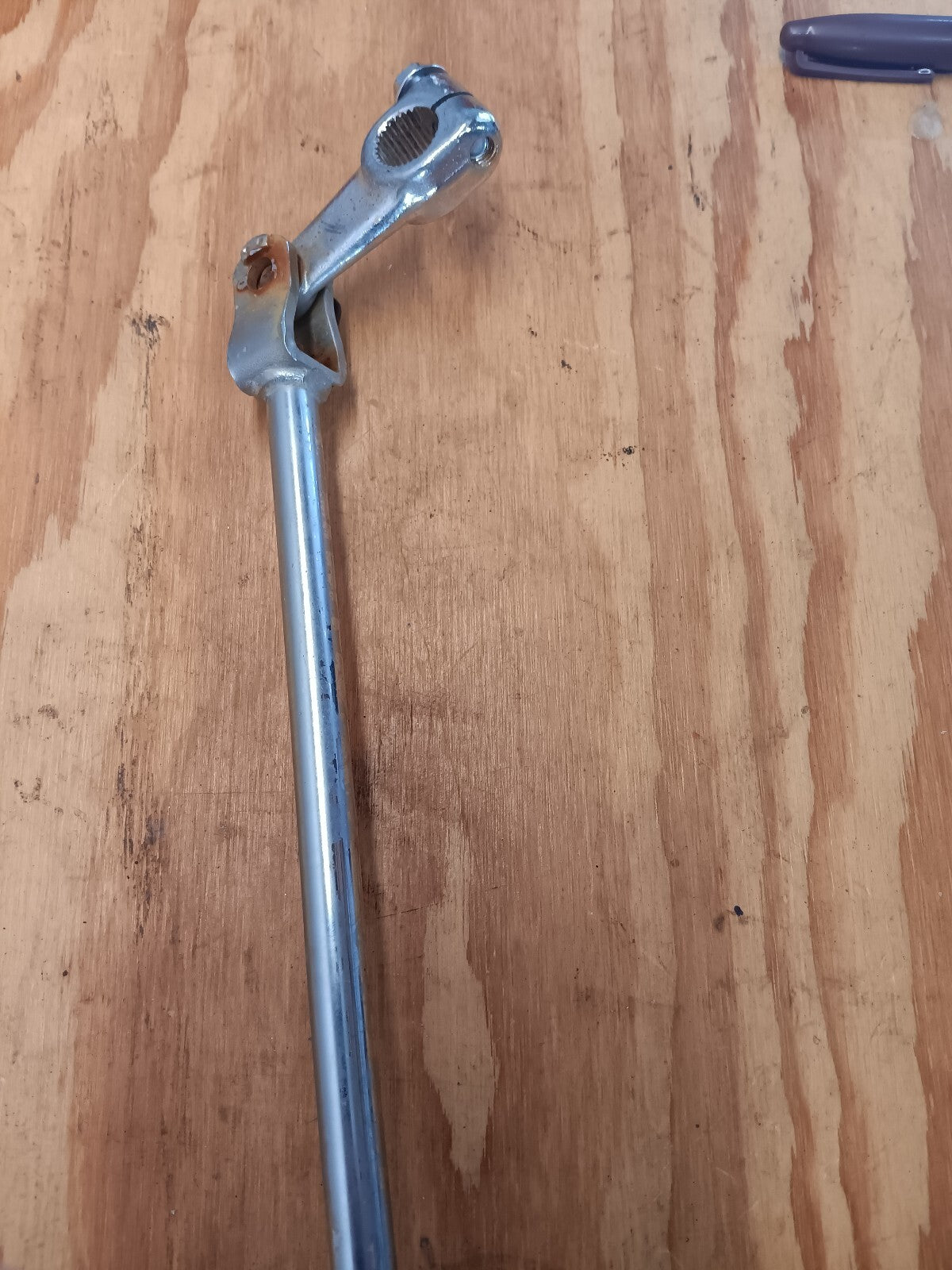 1987 Honda Shadow VT 1100 VT1100 rear brake pedal arm rod linkage OEM