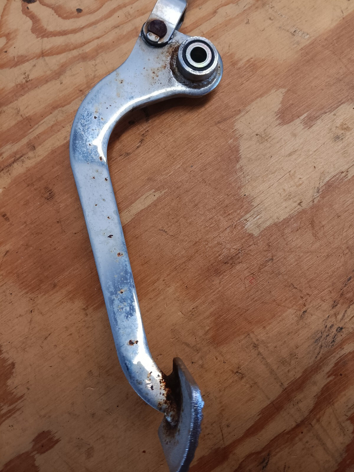 1987 Honda Shadow VT 1100 VT1100 rear brake pedal arm rod linkage OEM