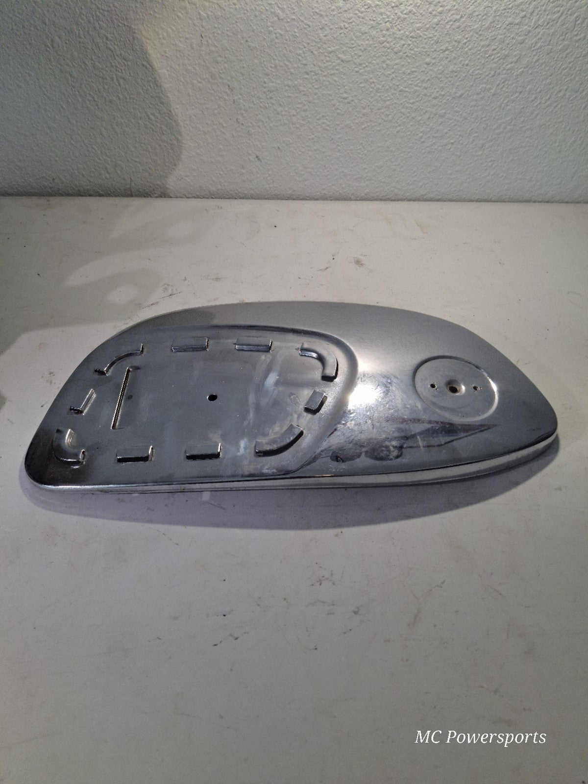 1960s HONDA 160CA DREAM LH GAS TANK PANEL COVER Plate Knee Pad Guard OEM