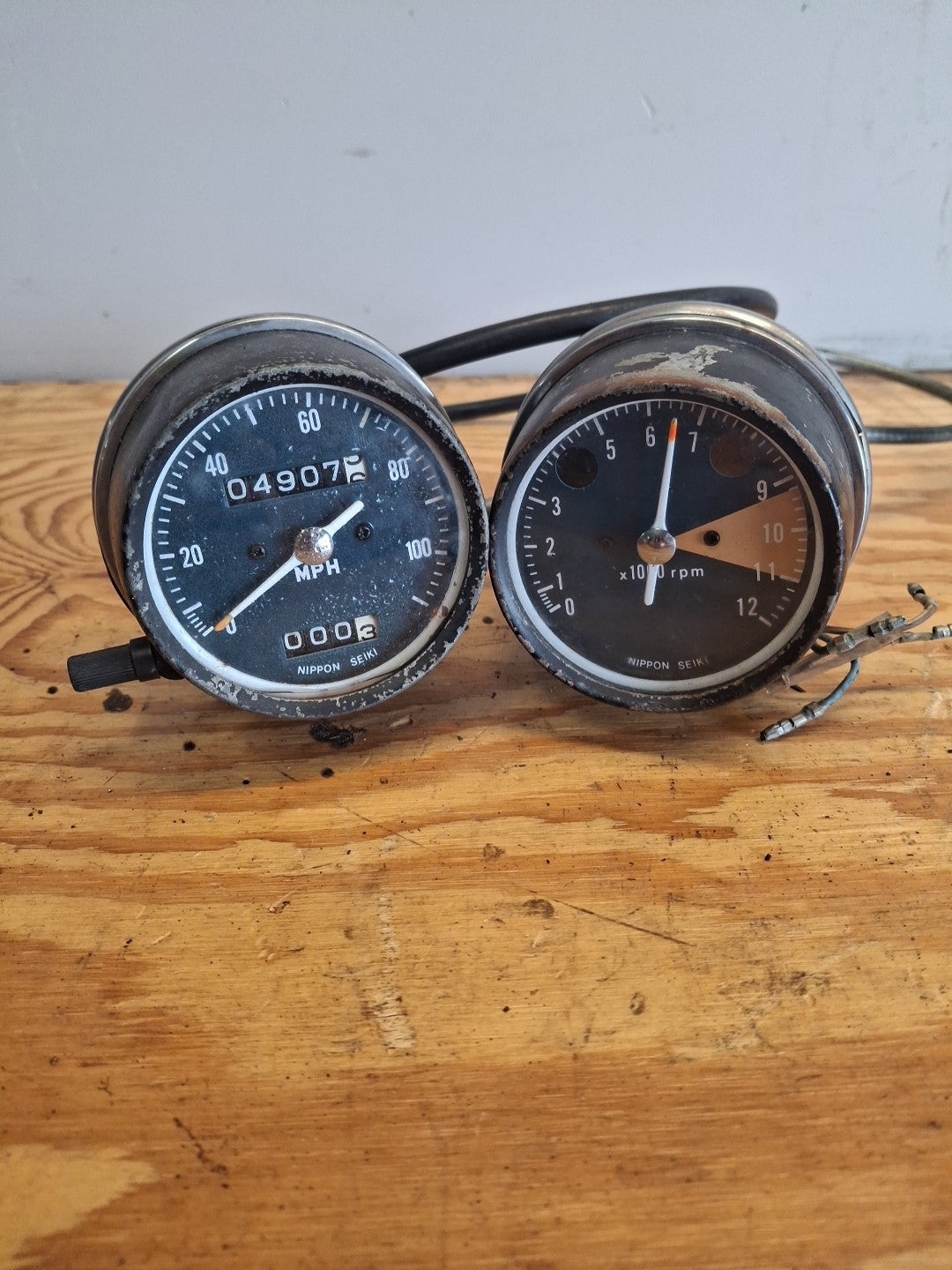 Honda CL350 Speedometer Tachometer Speedo Tach Gauges Cluster CL 350 CB CB350